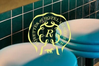 Rosettes at Hotel Genevieve Boutique Branding