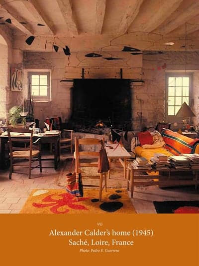 Alexander Calder's Home Interior, France 1945