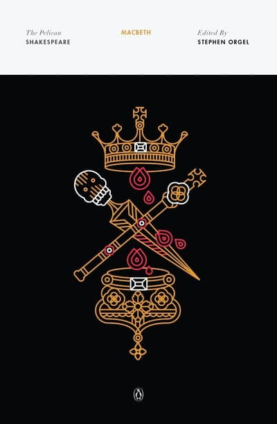 Macbeth Pelican Shakespeare Minimalist Book Cover