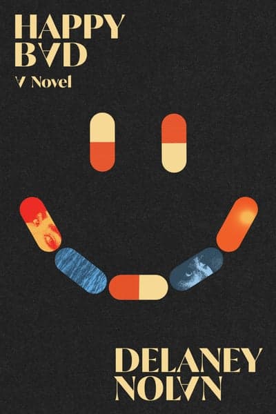 Happy Bad Book Cover by Delaney Nolan