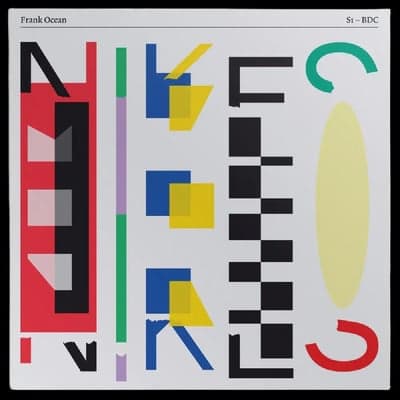 Frank Ocean Nikes Abstract Graphic Design