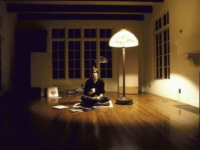 Steve Jobs in His Minimalist Woodside Home