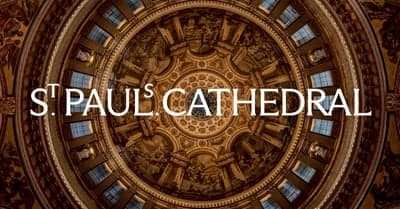St. Paul's Cathedral Dome Interior View