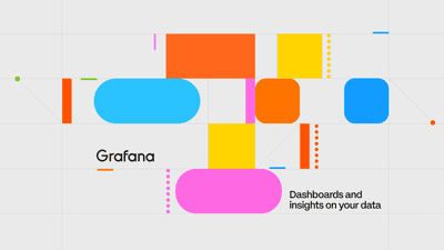 Grafana Abstract Geometric Branding Graphic