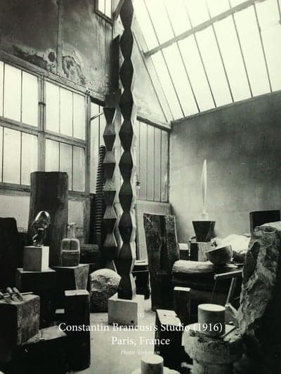 Constantin Brancusi's Studio, Paris 1916
