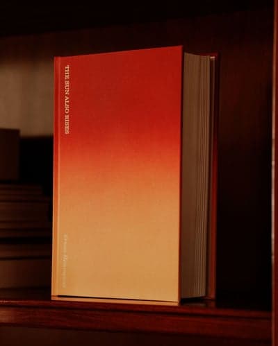 The Sun Also Rises Minimalist Book Cover