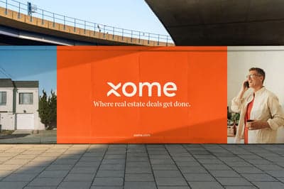 Xome Real Estate Outdoor Billboard Advertisement