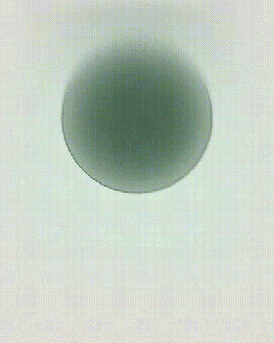 Minimalist Hazy Green Sphere