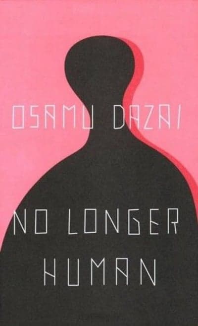 No Longer Human Minimalist Book Cover