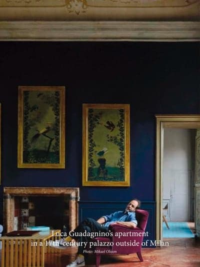 Luca Guadagnino in his 17th-Century Milanese Palazzo