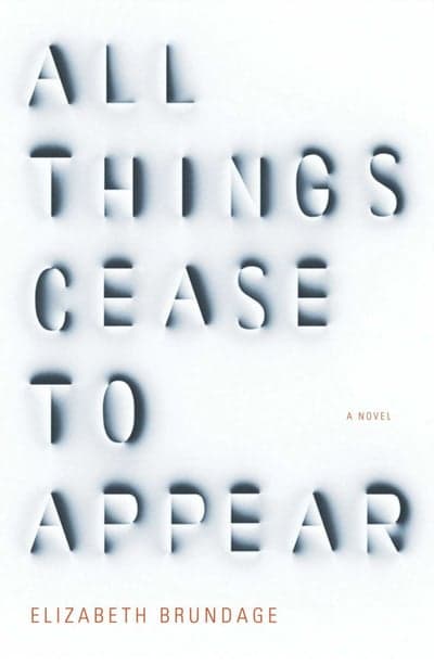 All Things Cease to Appear Book Cover