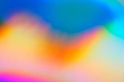 Abstract Holographic Color Gradient