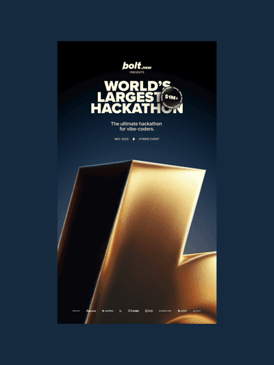 World's Largest Hackathon Event Poster