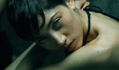 Moody Cinematic Portrait of a Woman with Short Hair