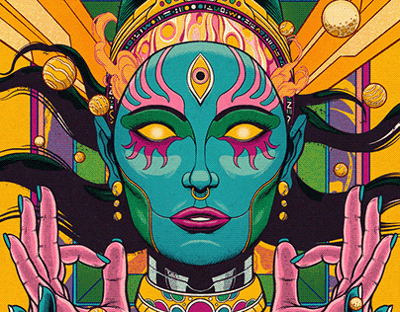 Cosmic Deity of the Third Eye